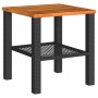 Tisch und Stühle mit Kissen 3 Stück PE-Rattan, schwarzes Akazienholz von , Gartensets - Ref: Foro24-366259, Preis: 133,71 €, ...