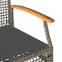 4-piece garden furniture set and gray synthetic rattan cushions by , Garden sets - Ref: Foro24-366267, Price: 196,59 €, Disco...