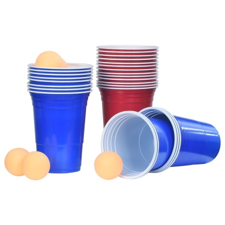 Juego de Beer Pong plástico 0,5 L