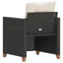 Gartenstuhl mit schwarzen synthetischen Rattankissen von , Gartenstühle - Ref: Foro24-366317, Preis: 96,86 €, Rabatt: %