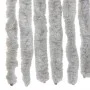 Gray chenille fly curtain 100x220 cm by , Mosquito nets for windows - Ref: Foro24-377351, Price: 66,36 €, Discount: %