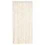 Beige-weißer Chenille-Fliegenschutzvorhang, 100 x 230 cm von , Moskitonetze für Fenster - Ref: Foro24-377345, Preis: 67,28 €,...
