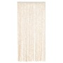 Beige-weißer Chenille-Fliegenschutzvorhang, 100 x 230 cm von , Moskitonetze für Fenster - Ref: Foro24-377345, Preis: 67,18 €,...