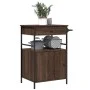 Küchenwagen aus eichenbraunem Holzwerkstoff, 56 x 43 x 89,5 cm von , Küchen- und Speisewagen - Ref: Foro24-842395, Preis: 89,...
