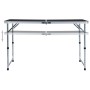 Klappbarer Campingtisch aus grauem Aluminium, 120 x 60 cm von vidaXL, Campingmöbel - Ref: Foro24-48173, Preis: 55,93 €, Rabat...