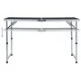 Mesa de camping plegable aluminio gris 120x60 cm de vidaXL, Mobiliario de camping - Ref: Foro24-48173, Precio: 54,89 €, Descu...