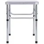Mesa de camping plegable aluminio blanco 60x45 cm de vidaXL, Mobiliario de camping - Ref: Foro24-48178, Precio: 33,67 €, Desc...