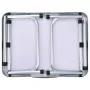 Mesa de camping plegable aluminio blanco 60x45 cm de vidaXL, Mobiliario de camping - Ref: Foro24-48178, Precio: 33,67 €, Desc...