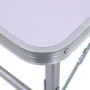 Mesa de camping plegable aluminio blanco 60x45 cm de vidaXL, Mobiliario de camping - Ref: Foro24-48178, Precio: 33,67 €, Desc...