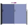 Toldo lateral retráctil azul 160x300 cm de , Sombrillas - Ref: Foro24-4004311, Precio: 106,21 €, Descuento: %