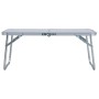 Klappbarer Campingtisch aus weißem Aluminium, 60 x 40 cm von vidaXL, Campingmöbel - Ref: Foro24-48185, Preis: 23,58 €, Rabatt: %
