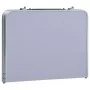 Mesa de camping plegable aluminio blanca 60x40 cm de vidaXL, Mobiliario de camping - Ref: Foro24-48185, Precio: 23,58 €, Desc...