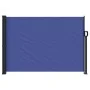 Blue retractable side awning 140x600 cm by , Umbrellas - Ref: Foro24-4004506, Price: 119,87 €, Discount: %