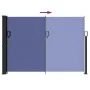 Blue retractable side awning 140x600 cm by , Umbrellas - Ref: Foro24-4004506, Price: 119,87 €, Discount: %
