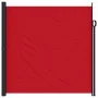 Red retractable side awning 200x600 cm by , Umbrellas - Ref: Foro24-4004552, Price: 117,03 €, Discount: %