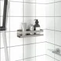 Shower shelf brushed 304 stainless steel 23x6.5x6 cm by , Shelves - Ref: Foro24-4004906, Price: 21,91 €, Discount: %