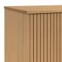 OLDEN sideboard solid pine wood gray and brown 114x43x73.5 cm by , Sideboards - Ref: Foro24-358598, Price: 167,05 €, Discount: %