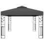 Anthracite gray double roof gazebo 3x4 m by vidaXL, Tents and gazebos - Ref: Foro24-48031, Price: 262,52 €, Discount: %