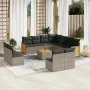 12-piece garden sofa set with gray synthetic rattan cushions by , Garden sets - Ref: Foro24-3227775, Price: 686,51 €, Discoun...