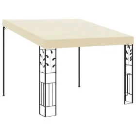 Cream wall-mounted gazebo 3x3x2.5 m by vidaXL, Tents and gazebos - Ref: Foro24-47997, Price: 220,21 €, Discount: %