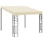 Pavillon mit Wandbefestigung Creme 3x3x2,5 m von vidaXL, Zelte und Pavillons - Ref: Foro24-47997, Preis: 220,21 €, Rabatt: %