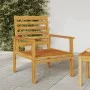 Garden armchair 2 units solid acacia wood 66.5x65x81 cm by , Garden chairs - Ref: Foro24-366374, Price: 133,38 €, Discount: %