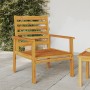 Gartensessel 2 Einheiten aus massivem Akazienholz 66,5x65x81 cm von , Gartenstühle - Ref: Foro24-366374, Preis: 133,74 €, Rab...
