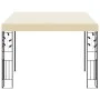 Cream wall-mounted gazebo 3x3x2.5 m by vidaXL, Tents and gazebos - Ref: Foro24-47997, Price: 220,21 €, Discount: %