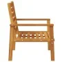 Sillón de jardín 2 unidades madera maciza acacia 66,5x65x81 cm de , Sillas de jardín - Ref: Foro24-366374, Precio: 131,16 €, ...