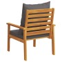 Gartensessel mit Kissen 2 Stück aus massivem Akazienholz von , Gartenstühle - Ref: Foro24-366376, Preis: 175,18 €, Rabatt: %