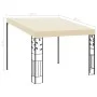 Cream wall-mounted gazebo 3x3x2.5 m by vidaXL, Tents and gazebos - Ref: Foro24-47997, Price: 220,21 €, Discount: %