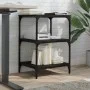 Druckerständer 3 Ebenen aus schwarzem Holz 50x41x75 cm von , Drucker unterstützt - Ref: Foro24-842286, Preis: 58,67 €, Rabatt: %
