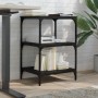 Druckerständer 3 Ebenen aus schwarzem Holz 50x41x75 cm von , Drucker unterstützt - Ref: Foro24-842286, Preis: 59,67 €, Rabatt: %
