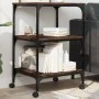 Soporte de impresora 3 niveles marrón roble 50x41x75 cm de , Soportes para impresoras - Ref: Foro24-842290, Precio: 48,38 €, ...