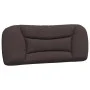 Bed frame with headboard in brown fabric 100x200 cm by , Beds and slatted bases - Ref: Foro24-3207754, Price: 139,43 €, Disco...