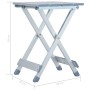 Taburete de camping de 28x26x39 cm de vidaXL, Mobiliario de camping - Ref: Foro24-48184, Precio: 55,71 €, Descuento: %