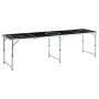 Mesa de beer pong plegable negro 240 cm de vidaXL, Mesas de beer pong - Ref: Foro24-48188, Precio: 109,94 €, Descuento: %