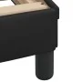 Bed frame with headboard black synthetic leather 80x200 cm by , Beds and slatted bases - Ref: Foro24-3207960, Price: 139,67 €...