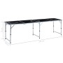 Mesa de beer pong plegable negro 240 cm de vidaXL, Mesas de beer pong - Ref: Foro24-48188, Precio: 112,01 €, Descuento: %