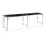 Mesa de beer pong plegable negro 240 cm de vidaXL, Mesas de beer pong - Ref: Foro24-48188, Precio: 109,94 €, Descuento: %
