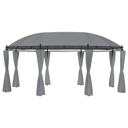 Gazebo with anthracite gray curtains 520x349x255 cm by vidaXL, Tents and gazebos - Ref: Foro24-48035, Price: 409,97 €, Discou...
