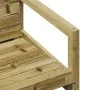 Garden furniture set 3 pieces impregnated pine wood by , Garden sets - Ref: Foro24-832556, Price: 122,84 €, Discount: %