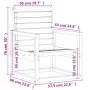 Garden furniture set 3 pieces impregnated pine wood by , Garden sets - Ref: Foro24-832556, Price: 122,84 €, Discount: %