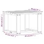 Garden furniture set 3 pieces impregnated pine wood by , Garden sets - Ref: Foro24-832556, Price: 122,84 €, Discount: %