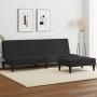 2-Sitzer-Schlafsofa mit schwarzem Samthocker von , Sofas - Ref: Foro24-3216234, Preis: 307,03 €, Rabatt: %
