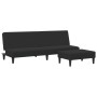 2-Sitzer-Schlafsofa mit schwarzem Samthocker von , Sofas - Ref: Foro24-3216234, Preis: 307,03 €, Rabatt: %