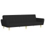 2-Sitzer-Schlafsofa mit schwarzem Stoffhocker von , Sofas - Ref: Foro24-3216248, Preis: 327,64 €, Rabatt: %