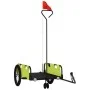 Bicycle trailer iron and green Oxford cloth by , Bicycle trailers - Ref: Foro24-94193, Price: 89,43 €, Discount: %