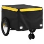 Black and yellow iron bicycle trailer 45 kg by , Bicycle trailers - Ref: Foro24-94113, Price: 90,80 €, Discount: %