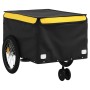 Remolque para bicicleta hierro negro y amarillo 45 kg